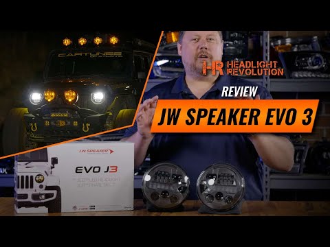 GROUNDBREAKING HEADLIGHTS FOR YOUR JEEP - JW Speaker EVO J3