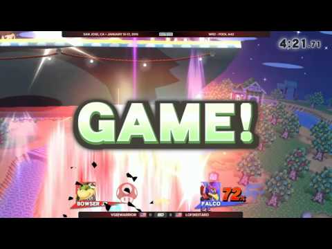 GENESIS 3 - VGB|Warrior (Bowser Jr.) vs LoF|Keitaro (Falco) - Wii U Singles WR2: A42