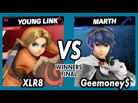 Vortex Smash Weekly Winners Finals 9/1/21 - Geemoney$ (Marth) VS XLR8 (Young Link)