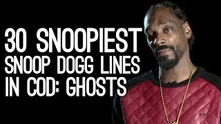 30 Snoopiest Snoop Dogg Lines in Call of Duty Ghosts&#39; Snoop Dogg Voice Pack