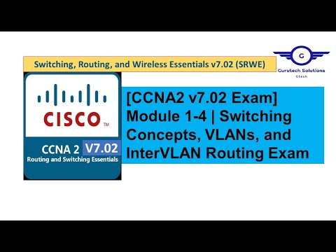 [CCNA2 Exam] Switching Concepts, VLANs, and InterVLAN Routing Exam | Module 1-4