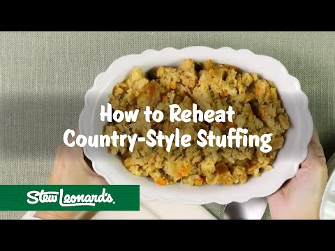 How to Reheat Turkey Stuffing | Step by Step