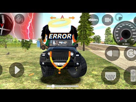 Dollar (song) Modified Mahindra Black Thar Roxe 🚗 || Indian car simulator 3d game Android Game Play
