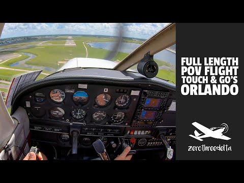 POV Full Length Flight | Piper Warrior with @LewDixAviation