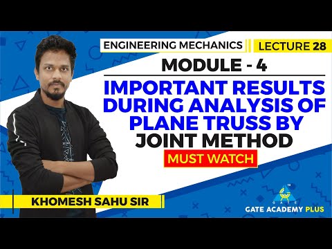 Video Lectures on Engineering Mechanics by Khomesh Sahu Sir