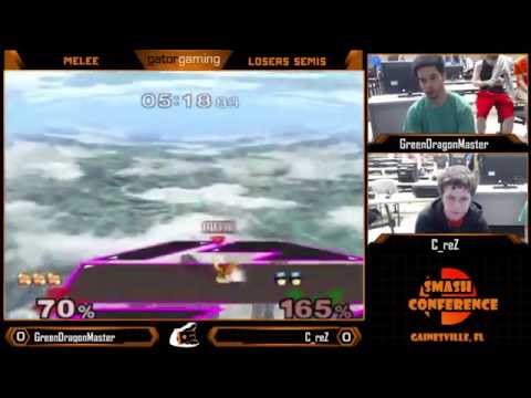 SC 20: GreenDragonMaster (Fox) vs C_reZ (C. Falcon) - Melee Losers Semis