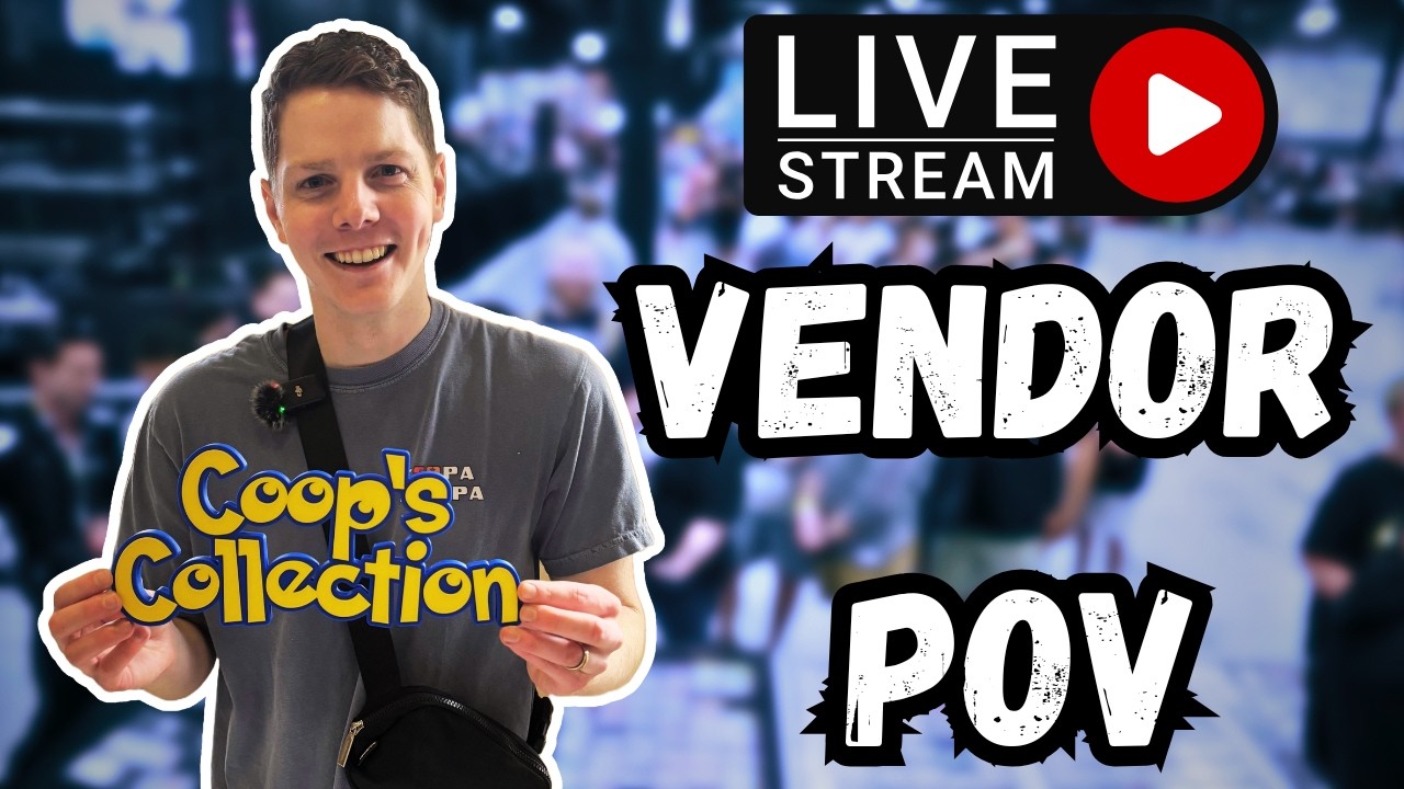 Day 1 - Live vendor POV - Denver Trading Card Con