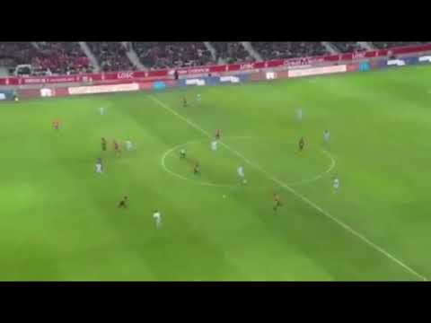 Lille vs Monaco - Falcao goal ! 0-3 . 22_09_2017