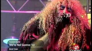 Twisted Sister Were not gonna take It music video live Video