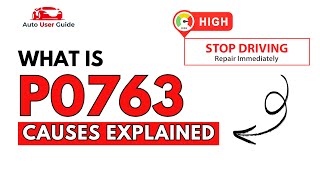 dtc p0763 quickly Fix