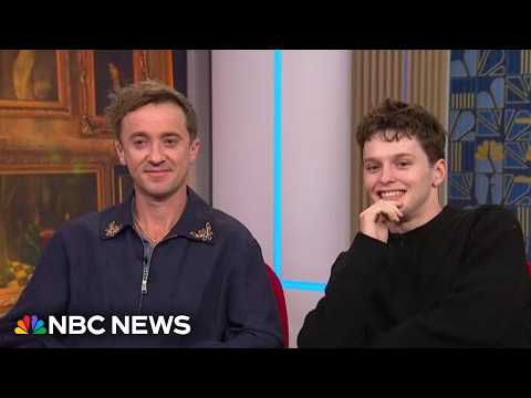 Tom Felton and Aidan Close making magic in 'Harry Potter and the Cursed Child'