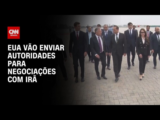 Trump envia autoridades para negociações com Irã no Paquistão | CNN 360°