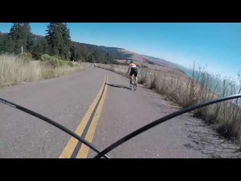 Levi's Gran Fondo 2016 Meyers Grade Rd to Hwy 1 Descent