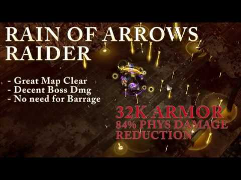 [3.11 Viable] Rain of Arrows VS Single Target?? Iron Reflexes RoA Raider Build Showcase