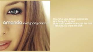 Amanda: 04. Not The One (For Me) (Lyrics)