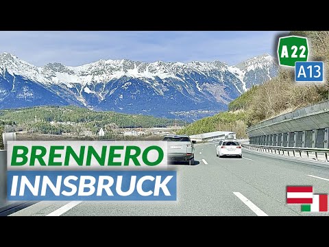 Confine di Stato ITALIA - AUSTRIA | Vipiteno - Brennero - Innsbruck | A22 - A13