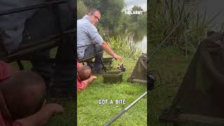 When your fishing buddy is the real catch #fishing #GoneFishing #fishinglife