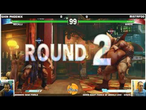 DRF SFW #22 | MistaFoo (Birdie) vs Shin Phoenix (Necalli) - Winners Semi Finals - SFV