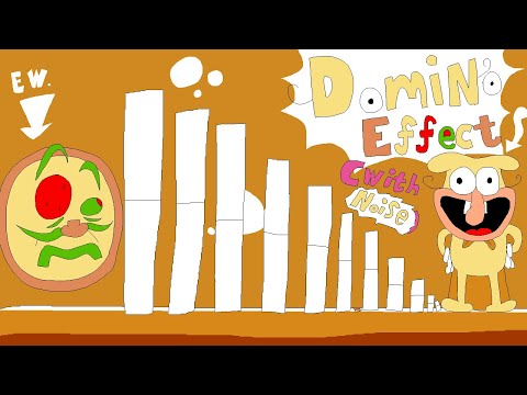 Domino Effect WITH LYRICS - Pizza Tower: Lap 3 Deluxe Cover