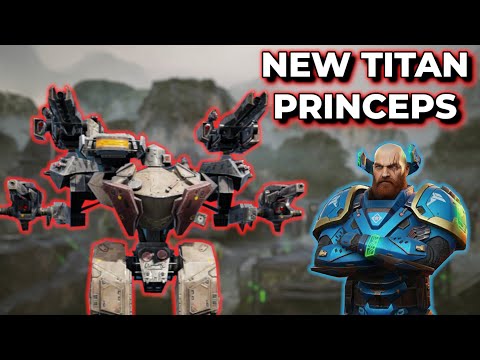 WR - New Titan Princeps Is Gonna Be Crazy In The Live Server | War Robots