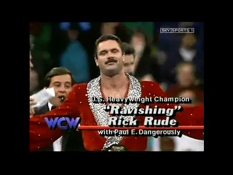 Marcus Bagwell vs Rick Rude   Worldwide Jan 18th, 1992