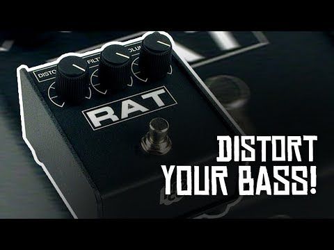 Widen your mix with distorted bass guitar!