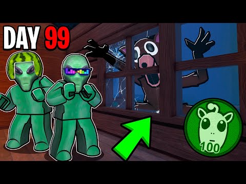 Becoming ALIENS In 99 Nights in the Forest 🔦