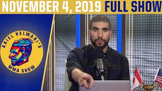Jorge Masvidal, Kevin Lee, Israel Adesanya | Ariel Helwani’s MMA Show (November 4, 2019) | ESPN MMA video