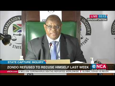 State capture commission Zondo to lay criminal charge against Zuma