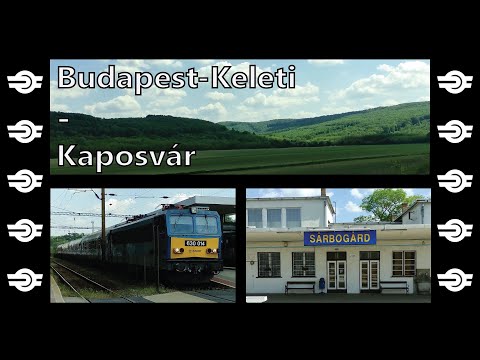 Vonatozás: Budapest-Keleti - Kaposvár (2022.05.11)