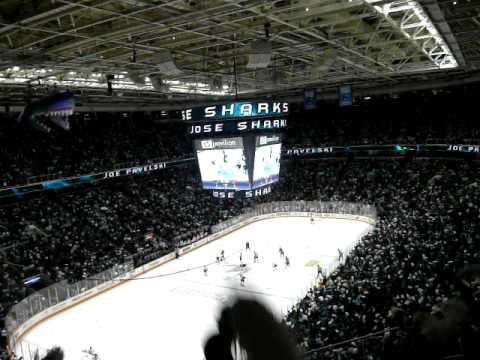 Sharks Score Against The Flames