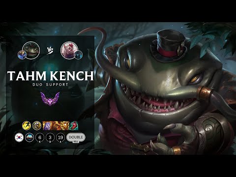 Tahm Kench Support vs Rakan - KR Master Patch 12.11