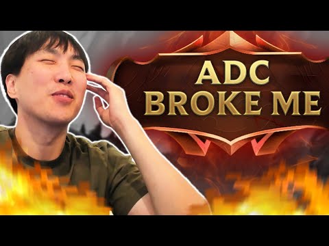 League and ADC has officially broke me.