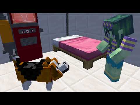 Monster School : Baby Zombie Life, Minecraft Animation