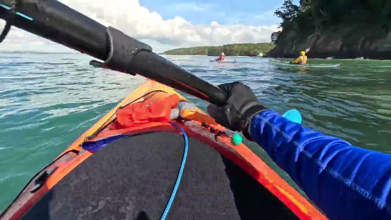 Kayak trip to Motuihe Island - Perception kayak Acadia 12.5
