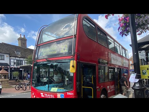 *Preservation* ADL Enviro400 Ex Travel London 9401  LJ56 VSZ Route 22