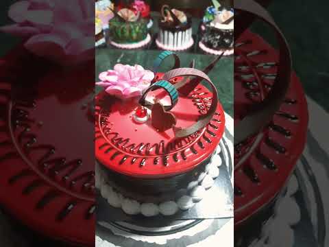 #500# gram #cake#strawberry#🎂#@ Dilip cake master#