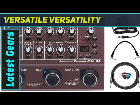 Boss AD-10: The Ultimate Acoustic Guitar Tone Solution