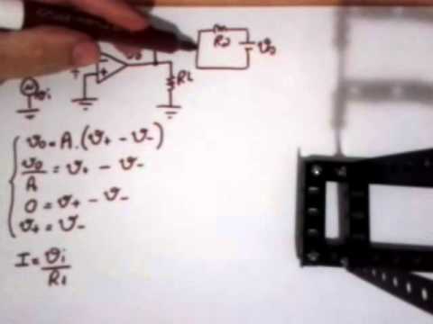 Como funciona o Amplificador Operacional Inversor com Realimentação Negativa