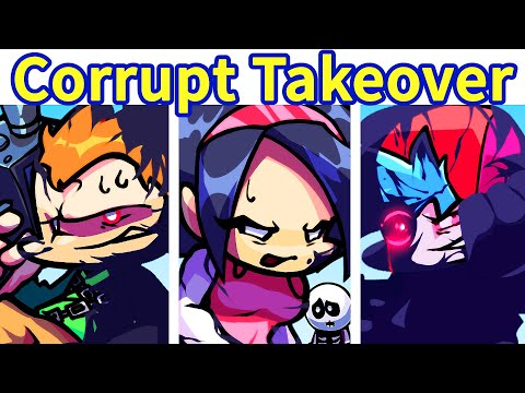 Friday Night Funkin': Corruption Takeover [VS Pico FULL WEEK + Ending] FNF New Corruption Mod