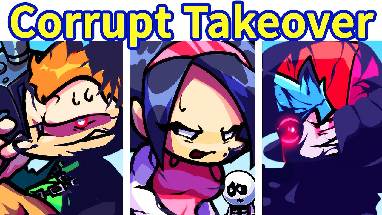 Friday Night Funkin': Corruption Takeover [VS Pico FULL WEEK + Ending] FNF New Corruption Mod