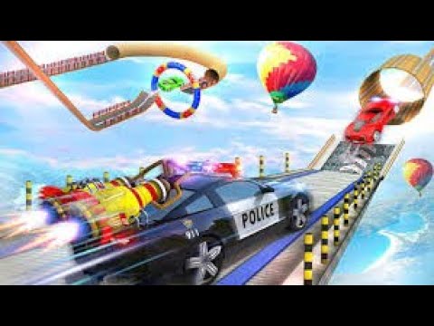 Police Limo Car Stunts GT Racing: Ramp Car Stunt - Androit Gameplay