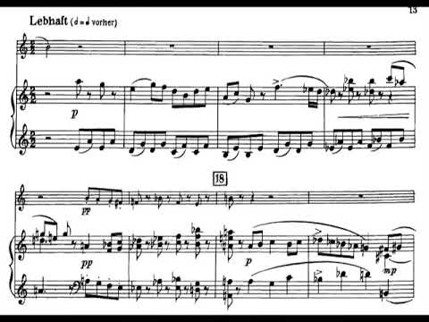 Paul Hindemith - Sonata for Trumpet and Piano (1939) [Score-Video]
