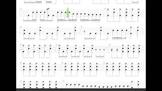 Kill Miss America + Murderdolls + Drum only + Drum tab