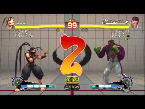 mi-chan0406 [Ibuki] Vs premier-2043 [Dudley] SSF4 AE 2012 Japanese Matches - PSN