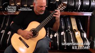 2013 Robert Vincent Classical Guitar - Savage Classical Guitar