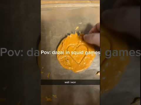 Dazai if he was in Squid game #dazai #bsd #squidgame