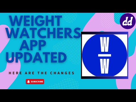 My Weight Watchers App Update | Here is a Tutorial | All In Update !
