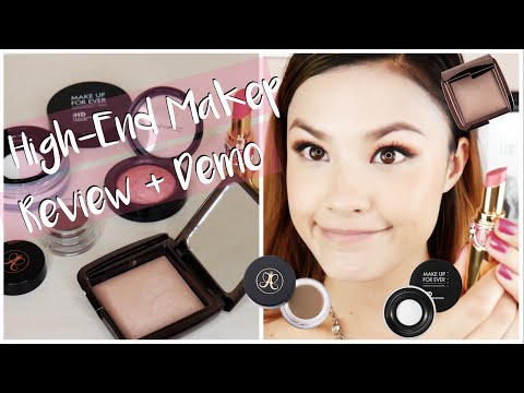 High-End Makeup Haul & Review | Anastasia, Makeup Forever, MAC, YSL, and Hourglass Video