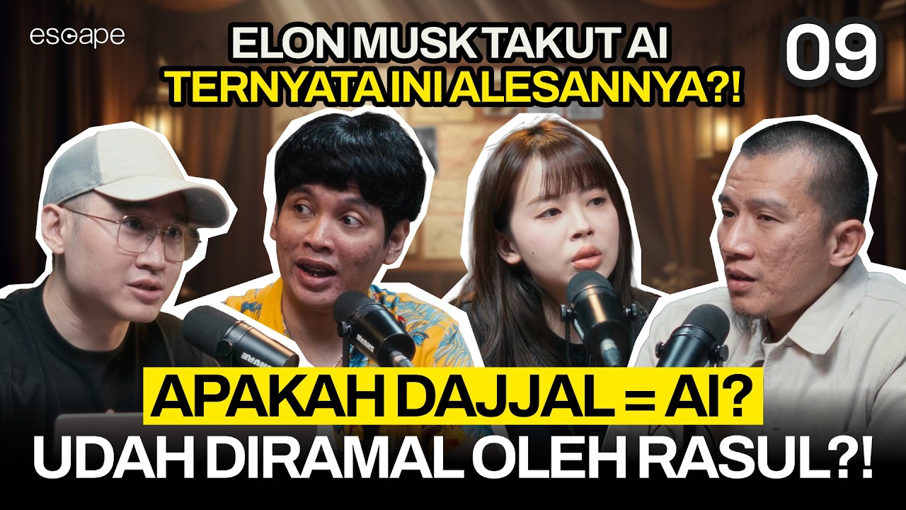 DAJJAL PAKE AI UNTUK MANIPULASI ?! - Escape Eps 9 (ft Felix Siauw, Koiyo Cabe, Verren)